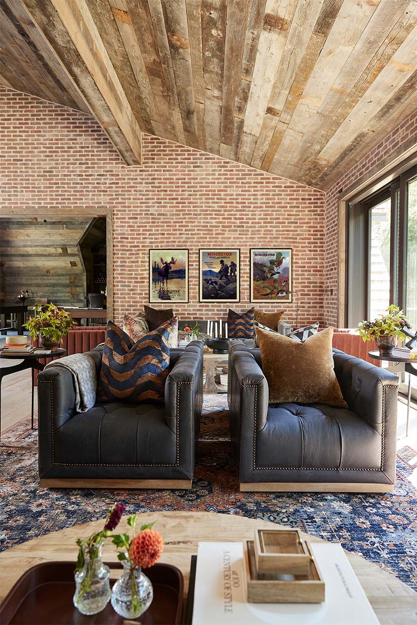 Eclectic Vintage Living Room