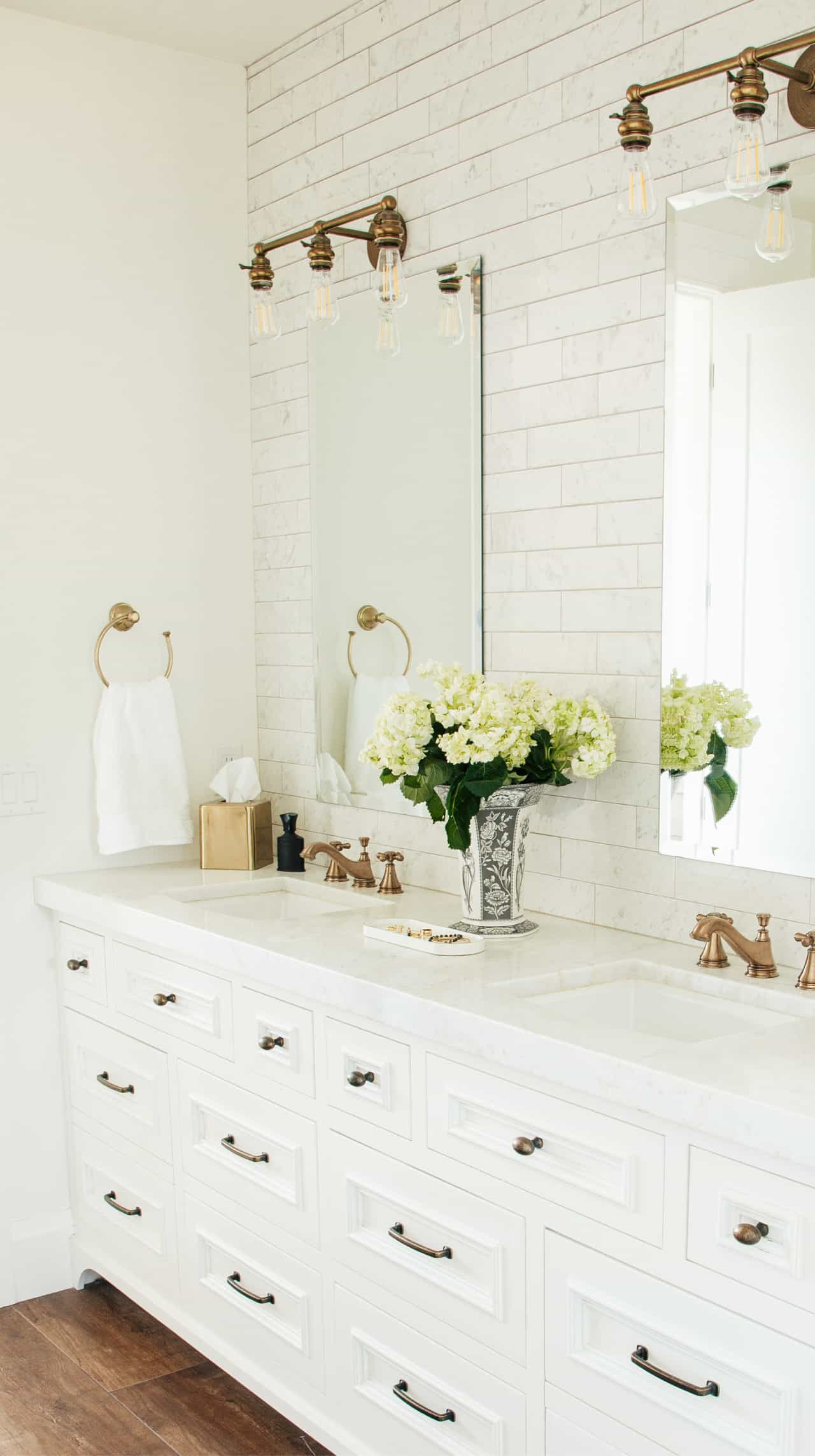 Midway Farmhouse, Bond Design Company, Bathroom, Drawers