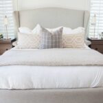 Midway Farmhouse, Bond Design Company, Bedroom, Bed and Night Stands