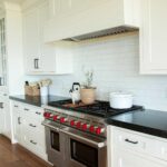 Midway Farmhouse, Bond Design Company, Kitchen, Stove and Counters
