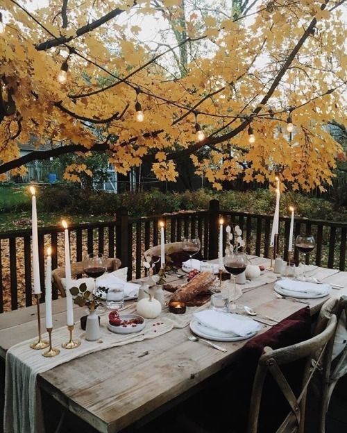 Autumn Countryside Dinner Party