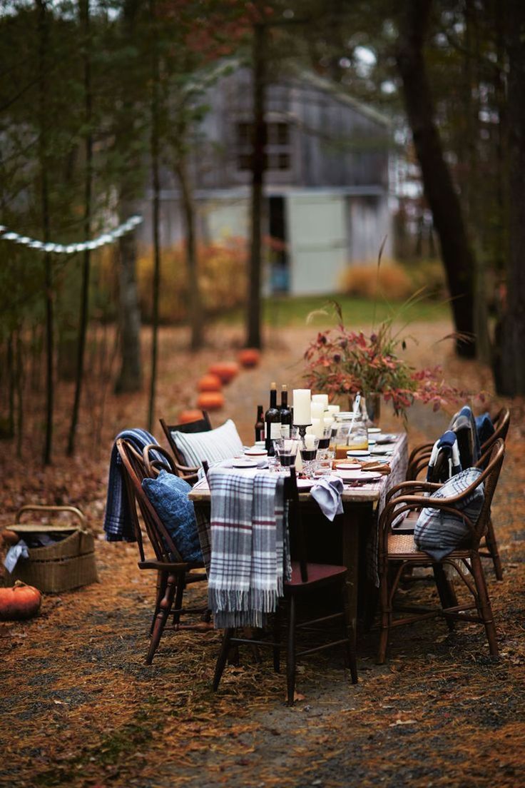 Moody Fall Tablescape