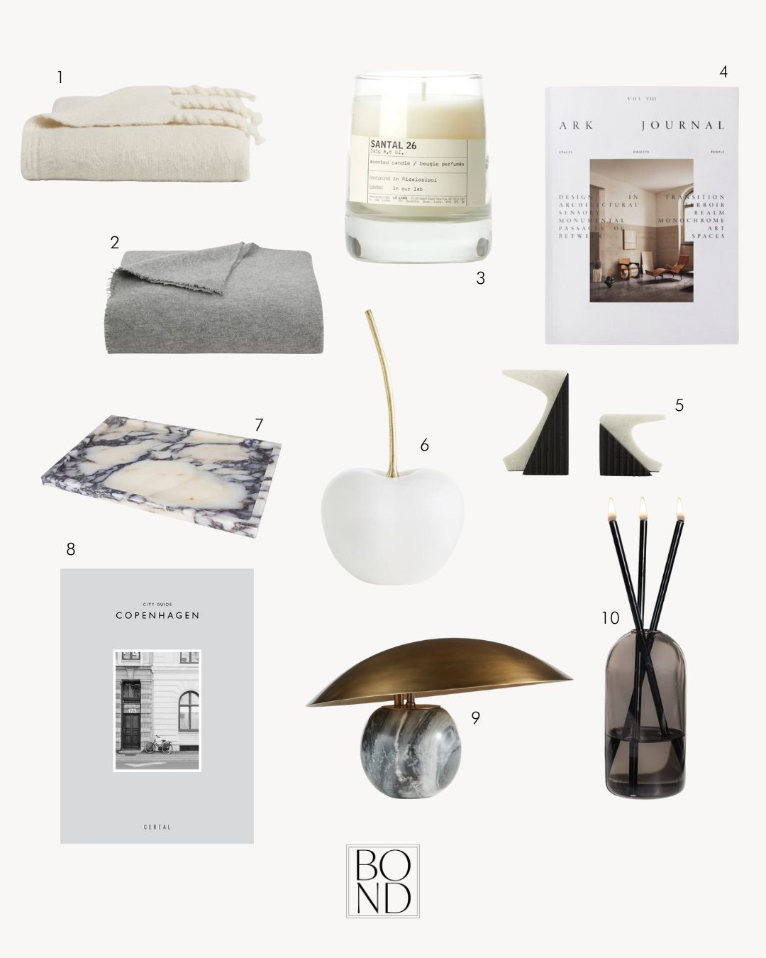 Bond Design Company, Holiday Gift Guide.