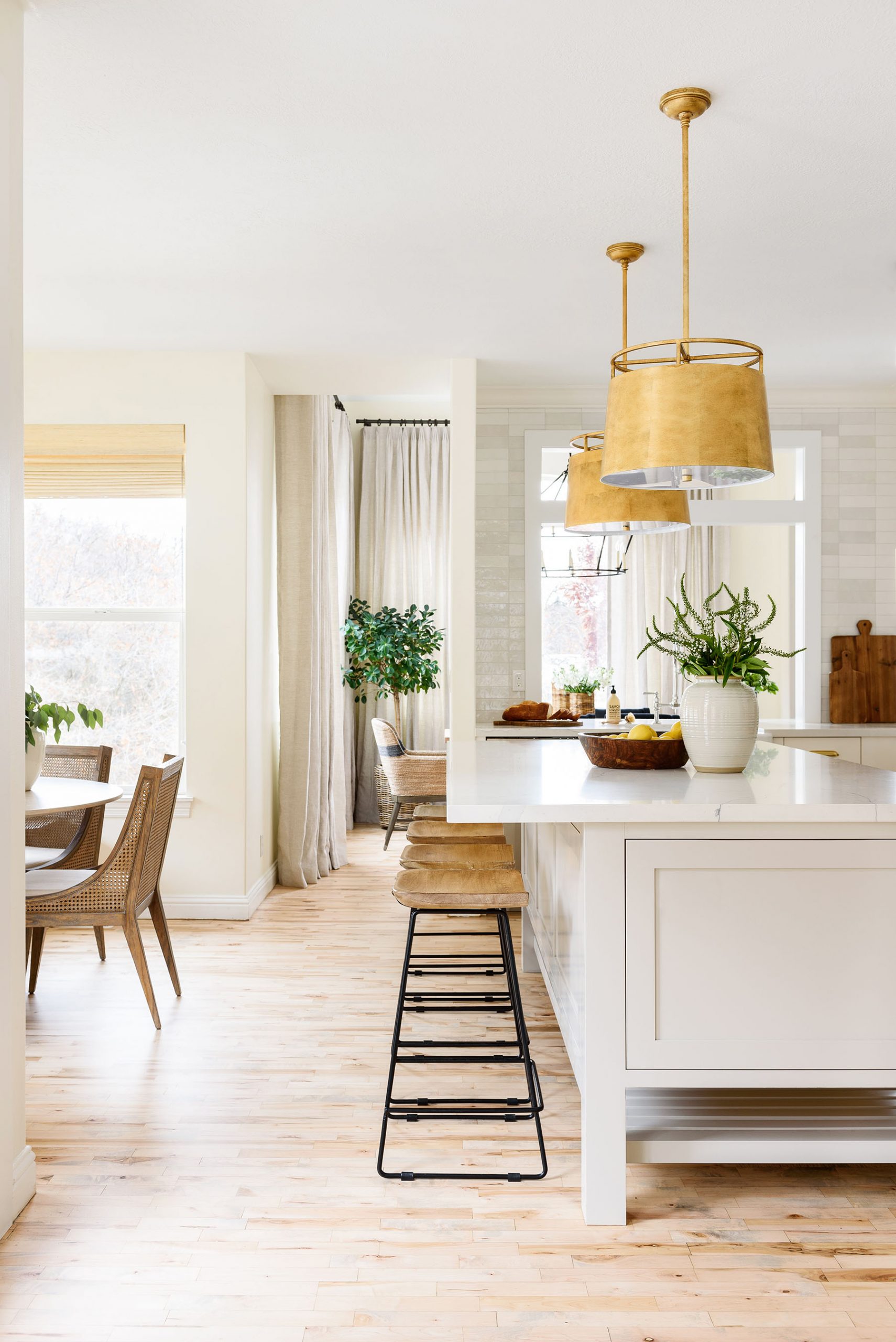 Simply White, Benjamin Moore, White Kitchen Inspiration, Bond Design Company