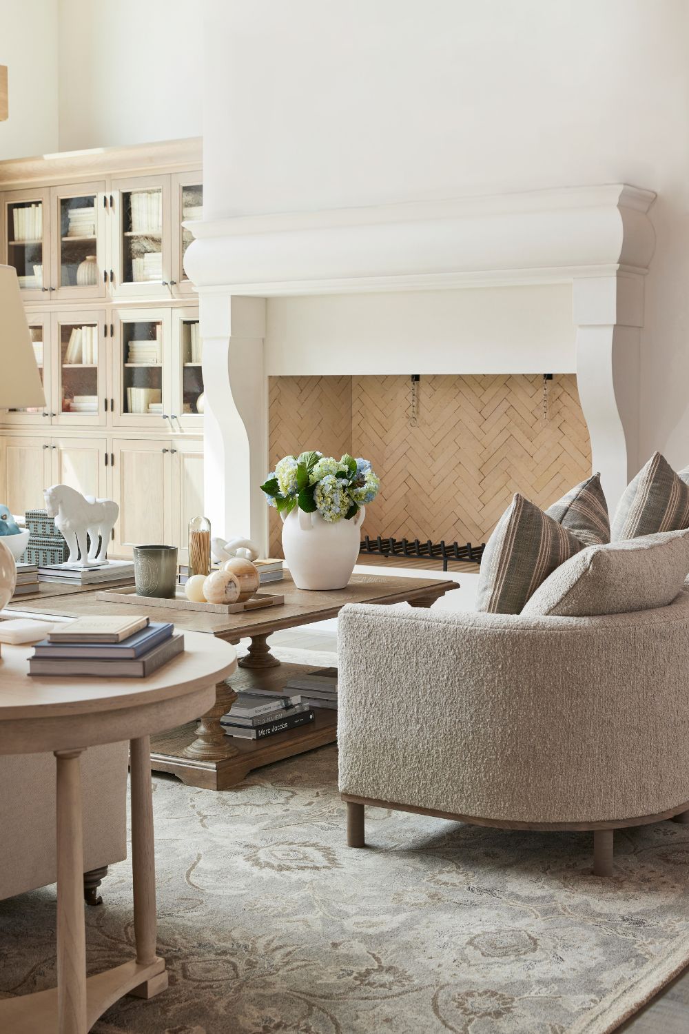 Fresh Take On French - Living Room - Dining Room - Interior Design - Bond Design Company